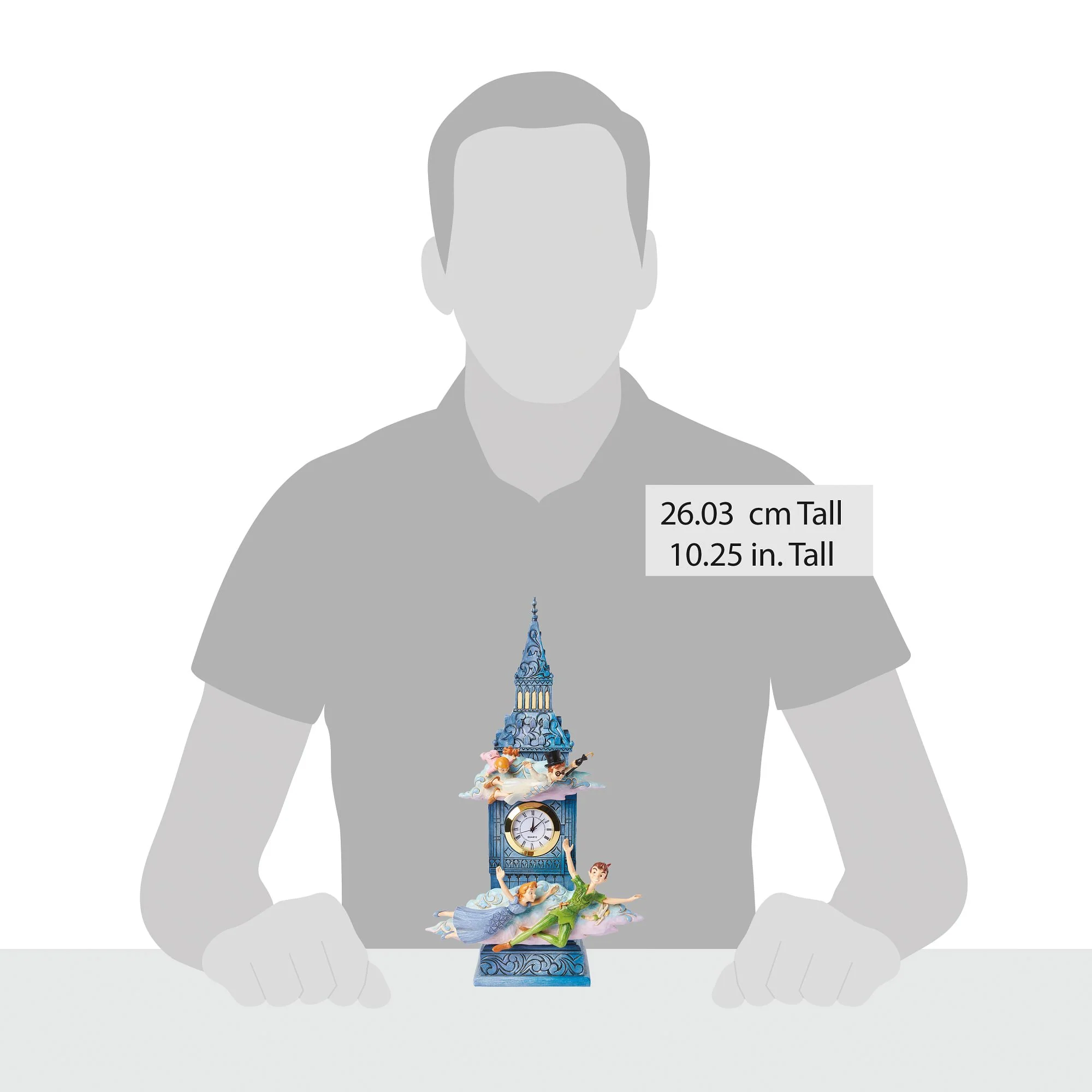 Time To Find Neverland (Peter Pan Clock) - Disney Traditions by Jim Shore - Image 5