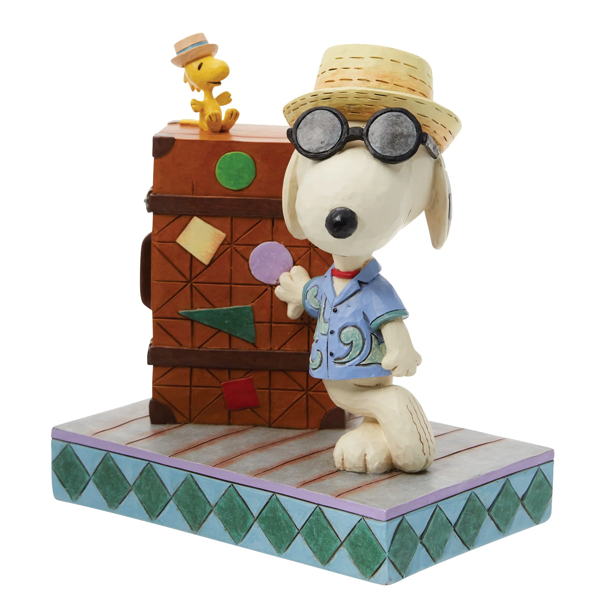 Travelling Pals (Snoopy & Woodstock Vacation Figurine) - Peanuts by Jim Shore - Image 3