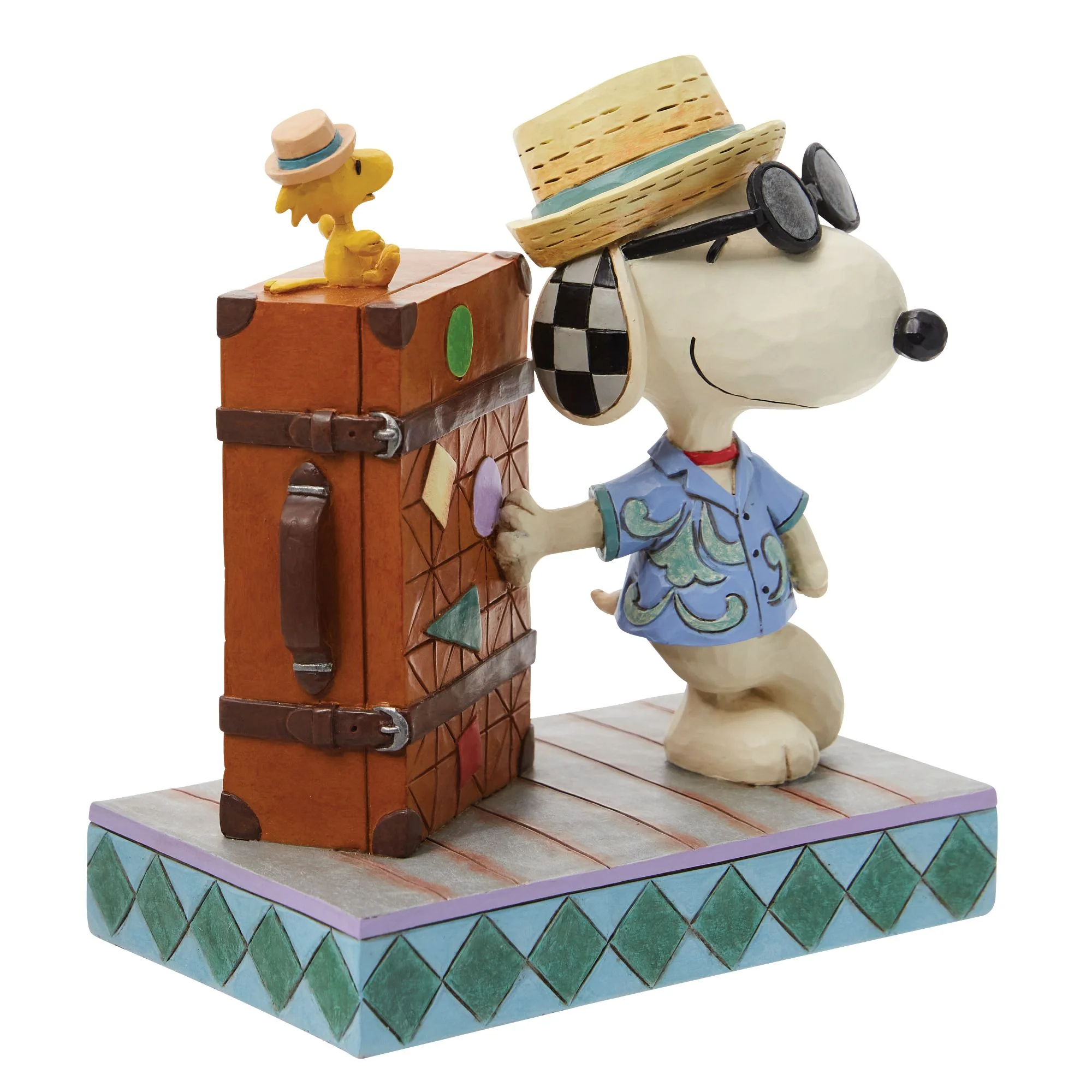 Travelling Pals (Snoopy & Woodstock Vacation Figurine) - Peanuts by Jim Shore - Image 4