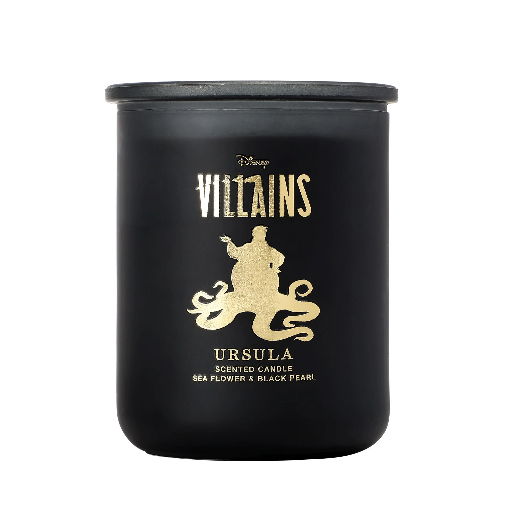 Ursula Sea Flower & Black Pearl Frosted Glass Candle - Image 2