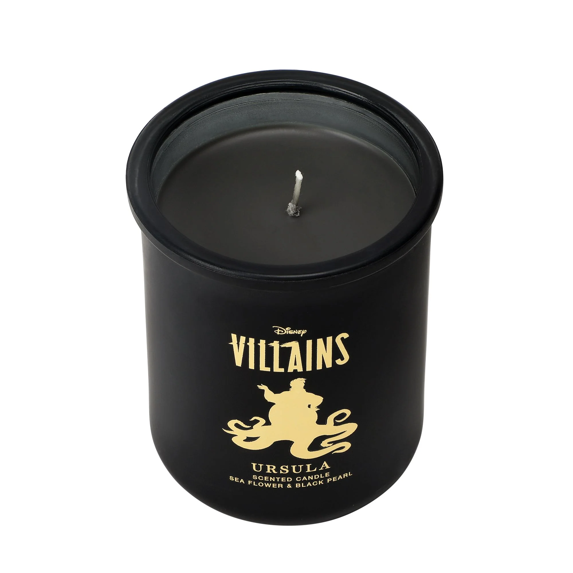 Ursula Sea Flower & Black Pearl Frosted Glass Candle - Image 3
