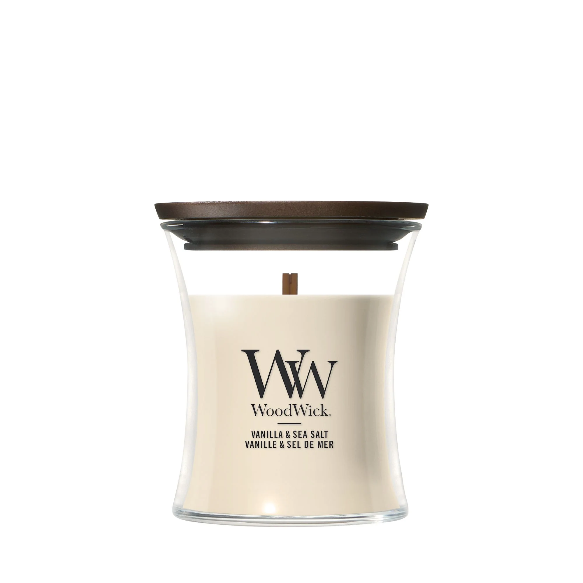 Vanilla & Sea Salt Mini Hourglass by WoodWick