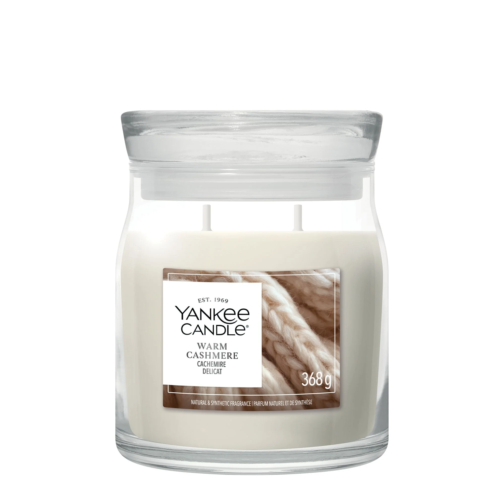Warm Cashmere Signature Medium Jar by Yankee Candle