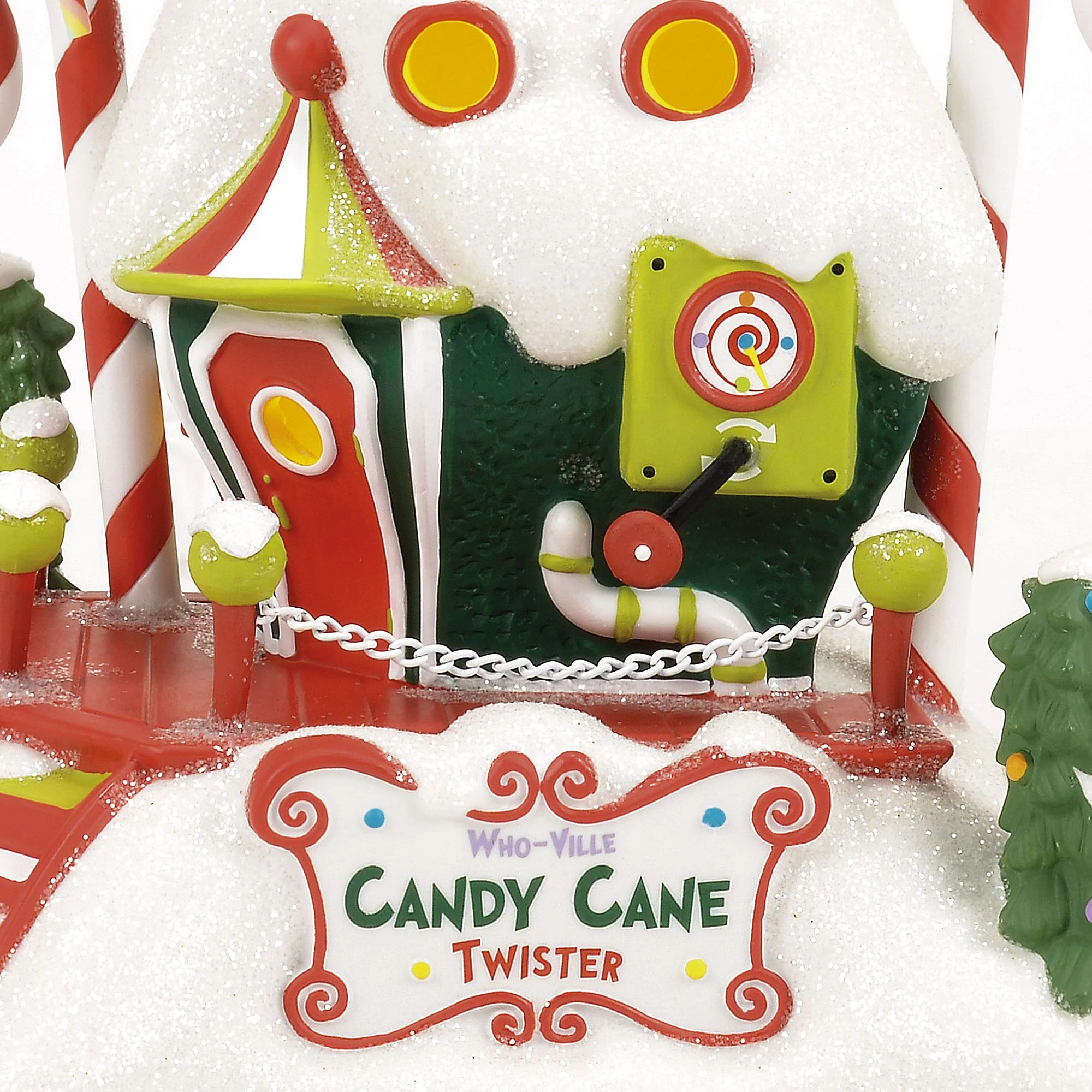 Who Ville Candy Cane Stripers The Grinch Village by D56 - Image 6