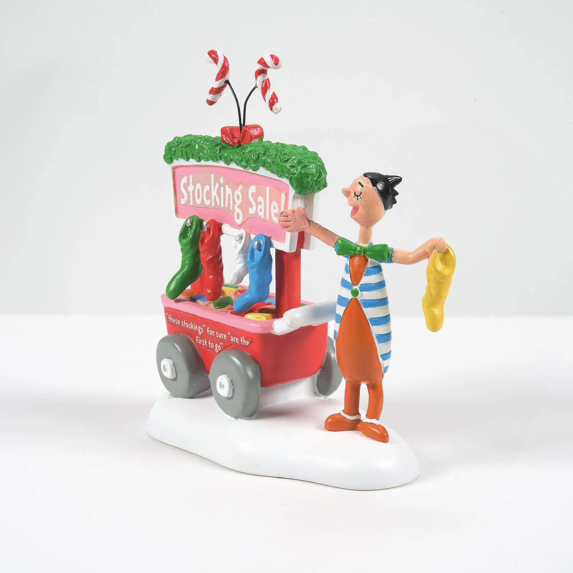 Who's Who Stocking Seller - The Grinch Village by D56 - Image 4