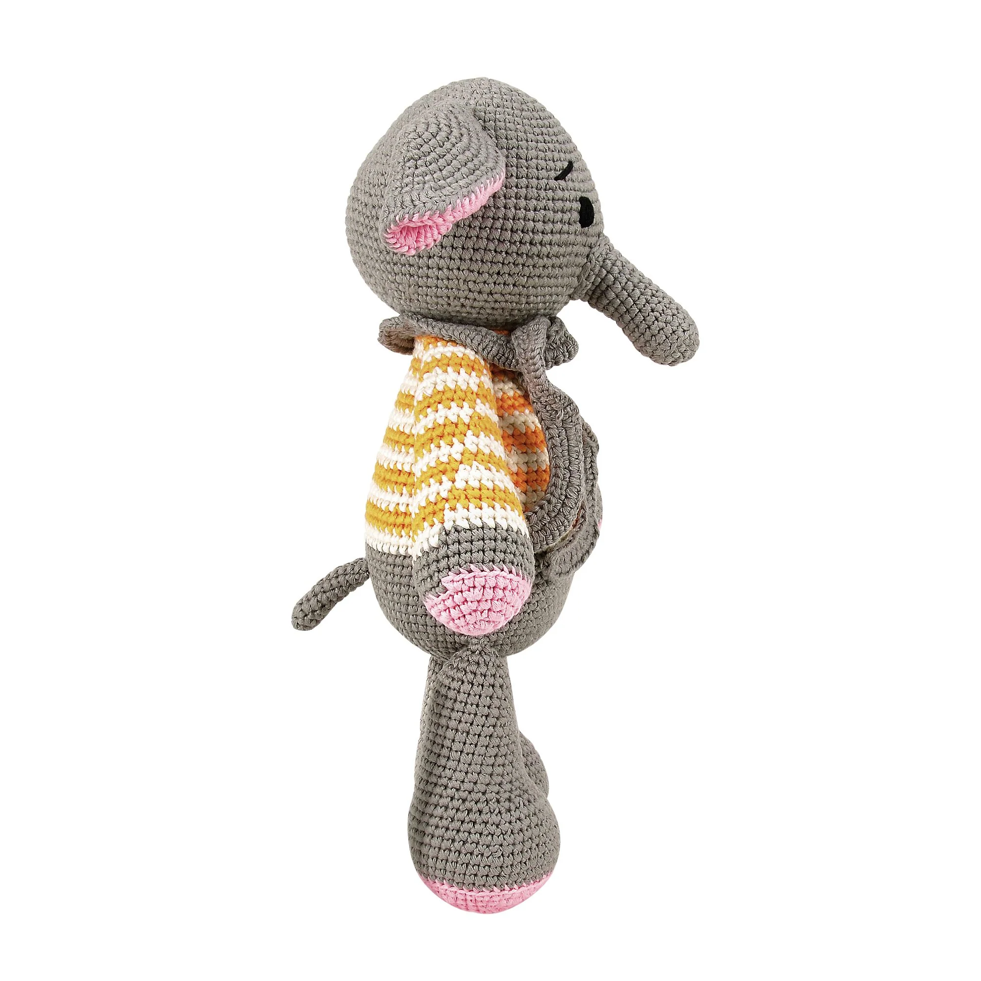 William the Elephant Soft Toy by Woolie - Image 3