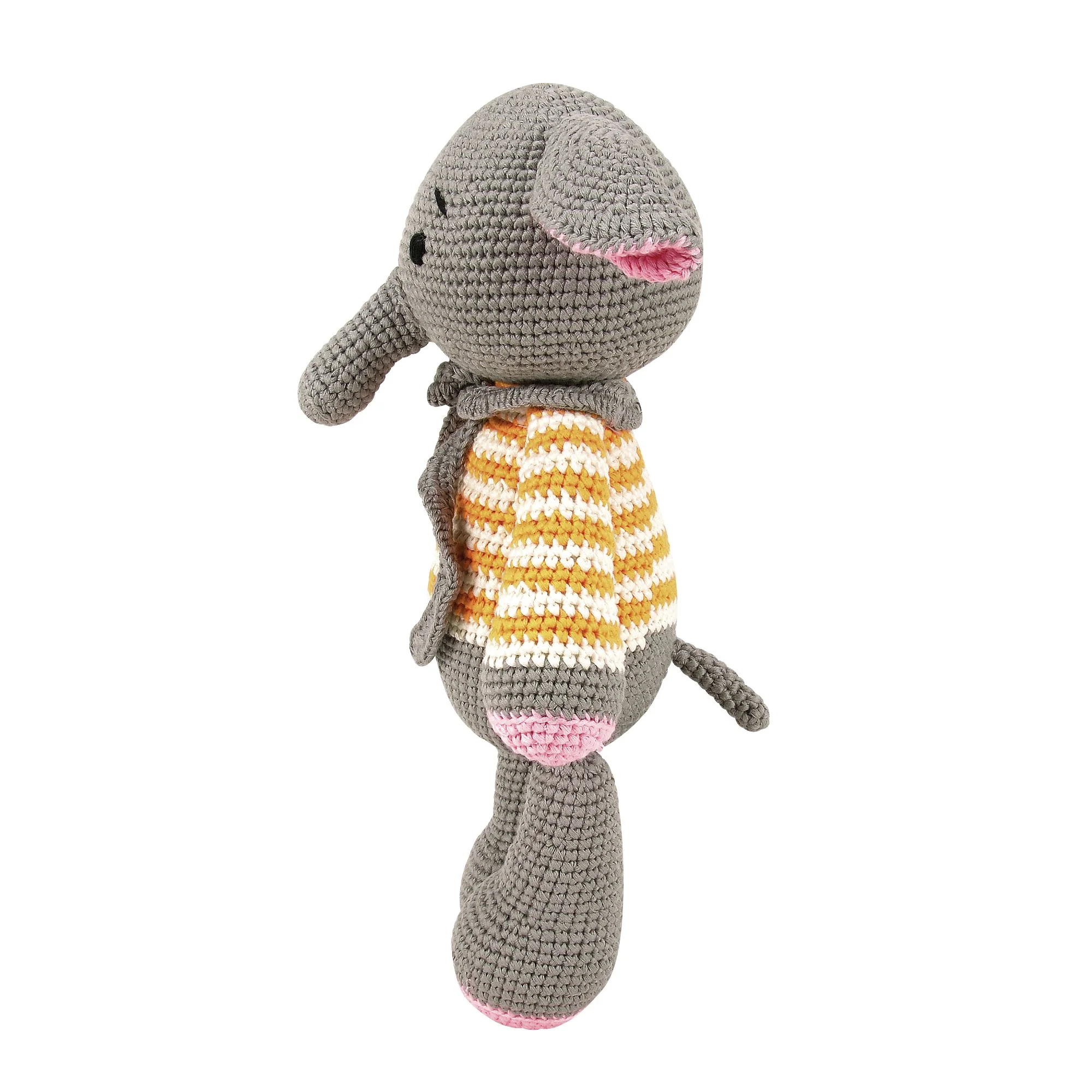William the Elephant Soft Toy by Woolie - Image 5