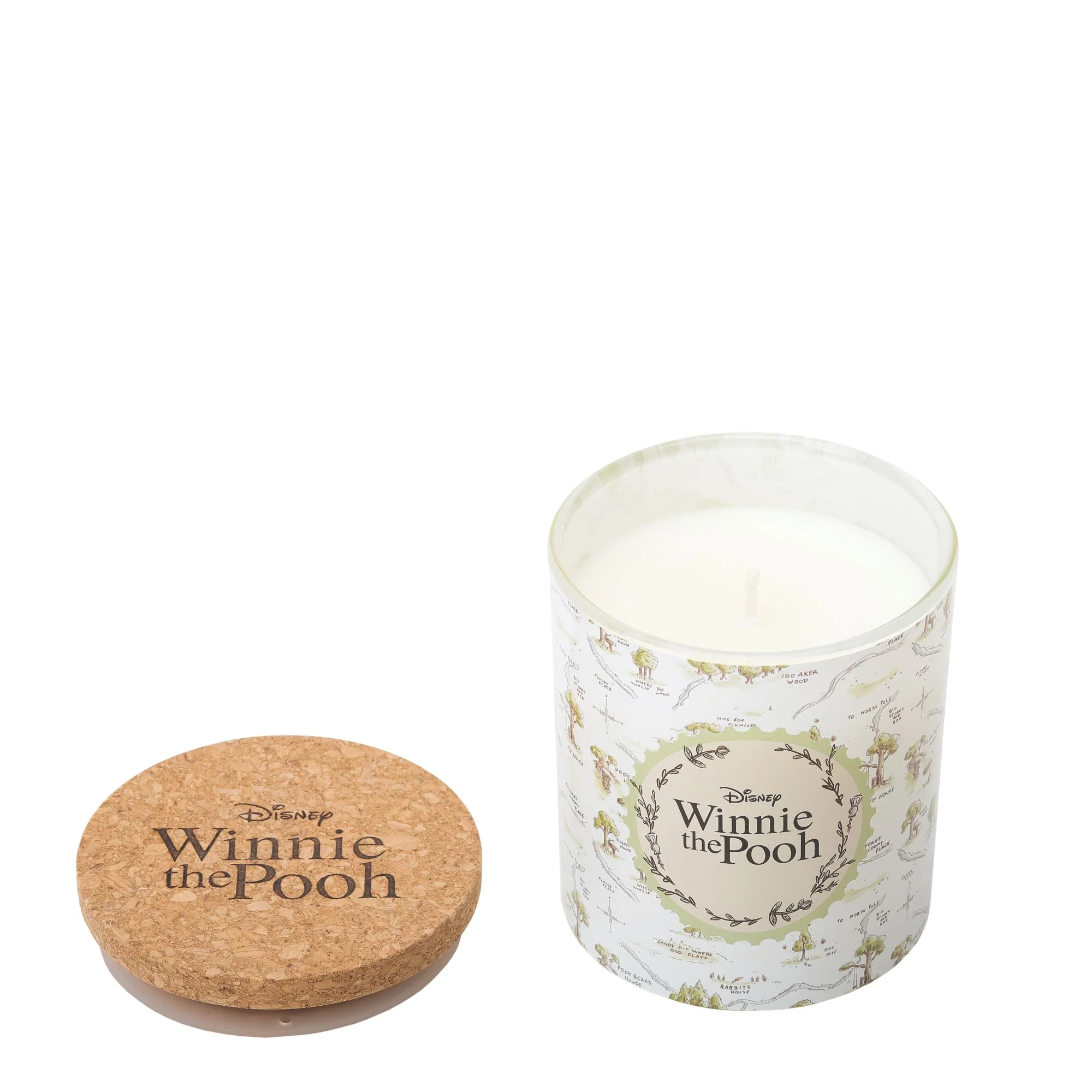 Winnie the Pooh Hundred Acre Wood Glass Candle - Image 4