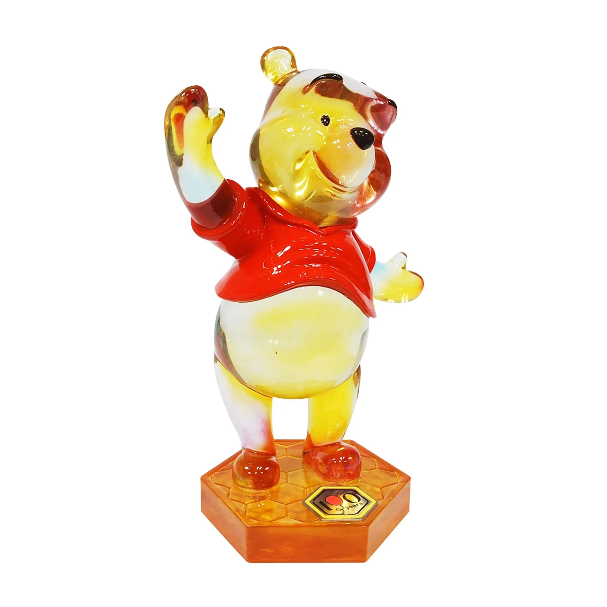 Winnie the Pooh Transparent Rainbow Figurine - Image 2