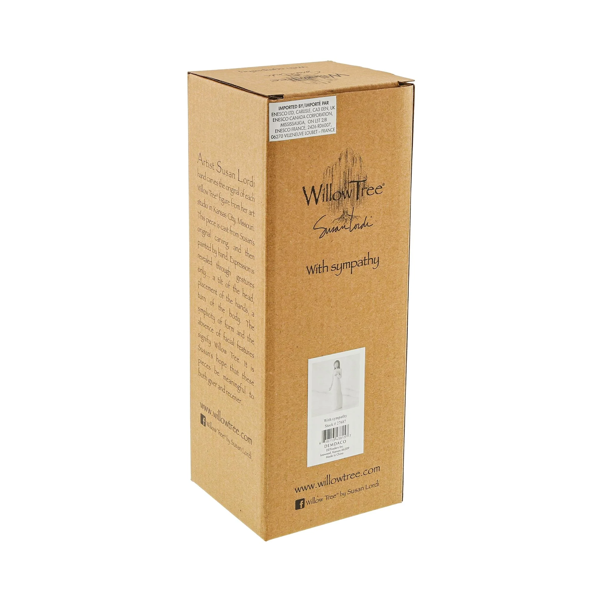 With sympathy Figurine by Willow Tree - Image 3